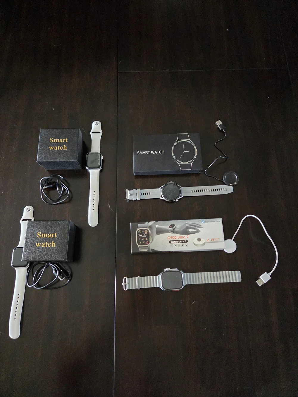 Smart Watch Bundle Of 4